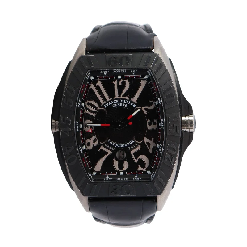 Franck Muller Grand Prix 48mm Black Dial Watch Ref# 9900 S C DT GP GTTB